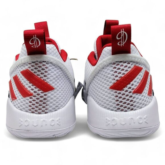 Adidas Dame Certified EXTPLY 2.0 Trail Blazers Shoes Red GY8965 Men's Size 9.5 - Picture 4 of 8